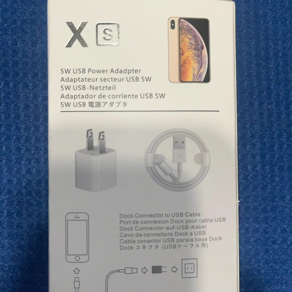 Lightning Cable + Wall Charging Adapter Bundle | 2-in-1 Charging Set